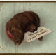 Illustration for article titled Nineteenth Century Christmas Cards Are Pure, Treacly WTF